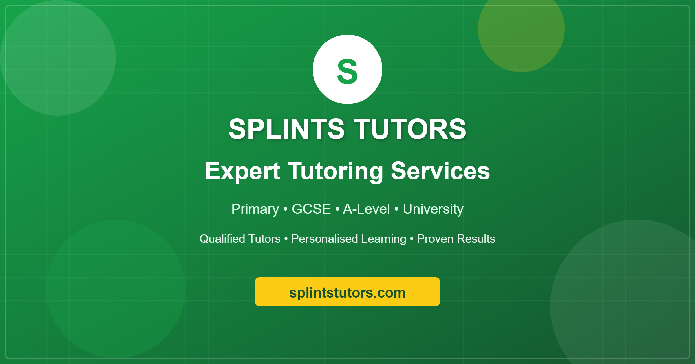 Tutor Pro Splint Splints Tutors - Expert Tutoring Services